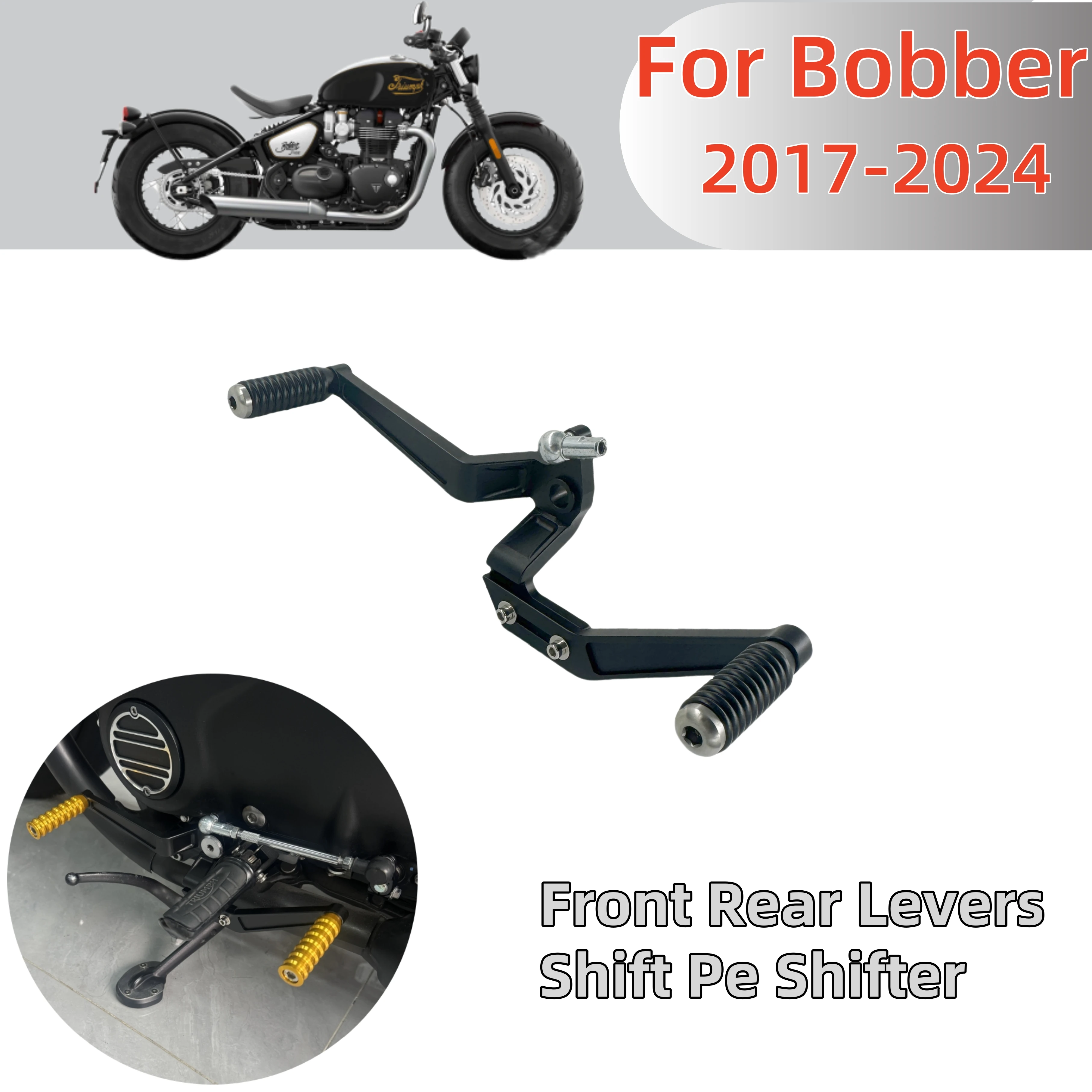 Motorcycle Gear Lever Extender - Aksesoris Motor Dapat Disesuaikan Shift Pedal